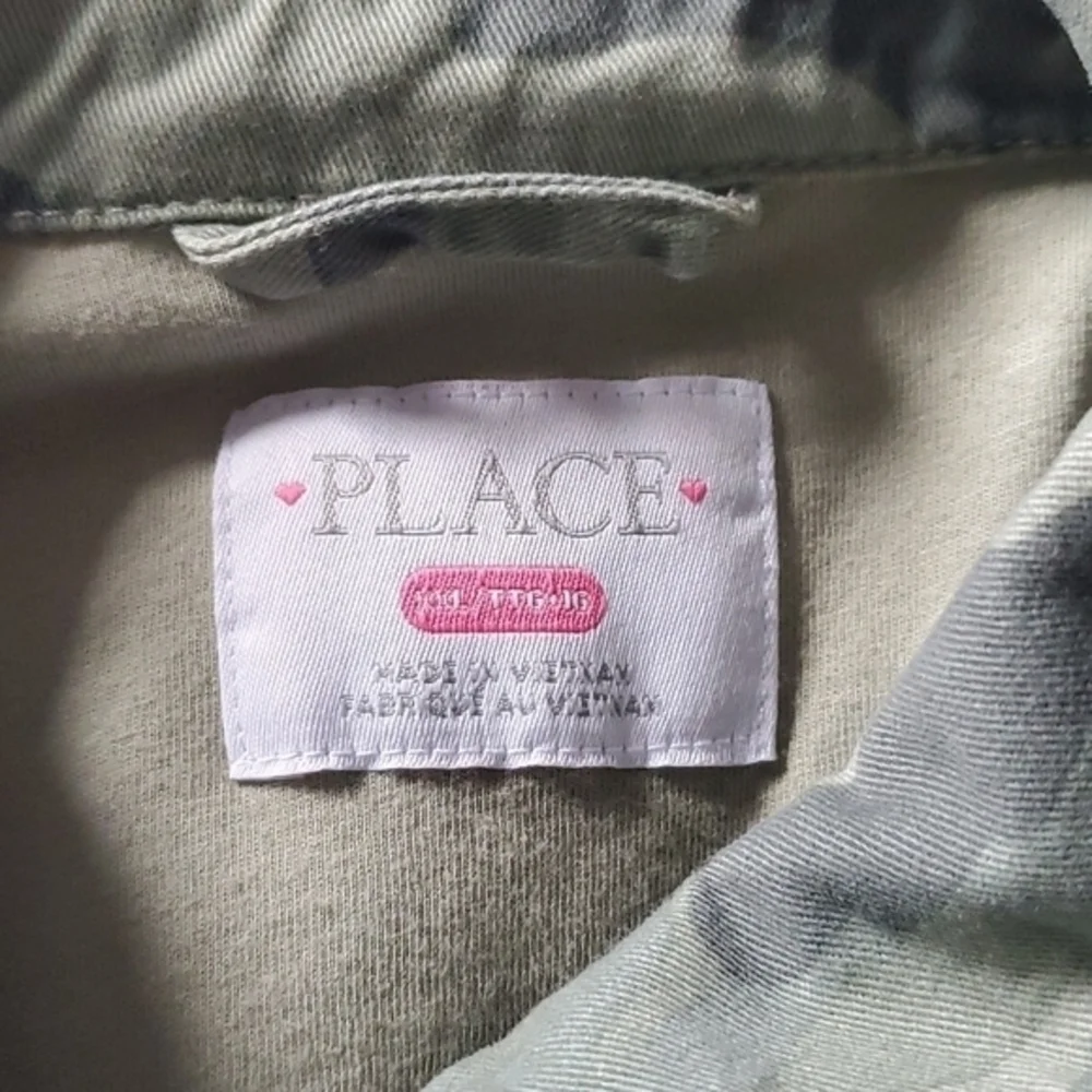 The children's place Army jacket rainbow‎ 🌈
